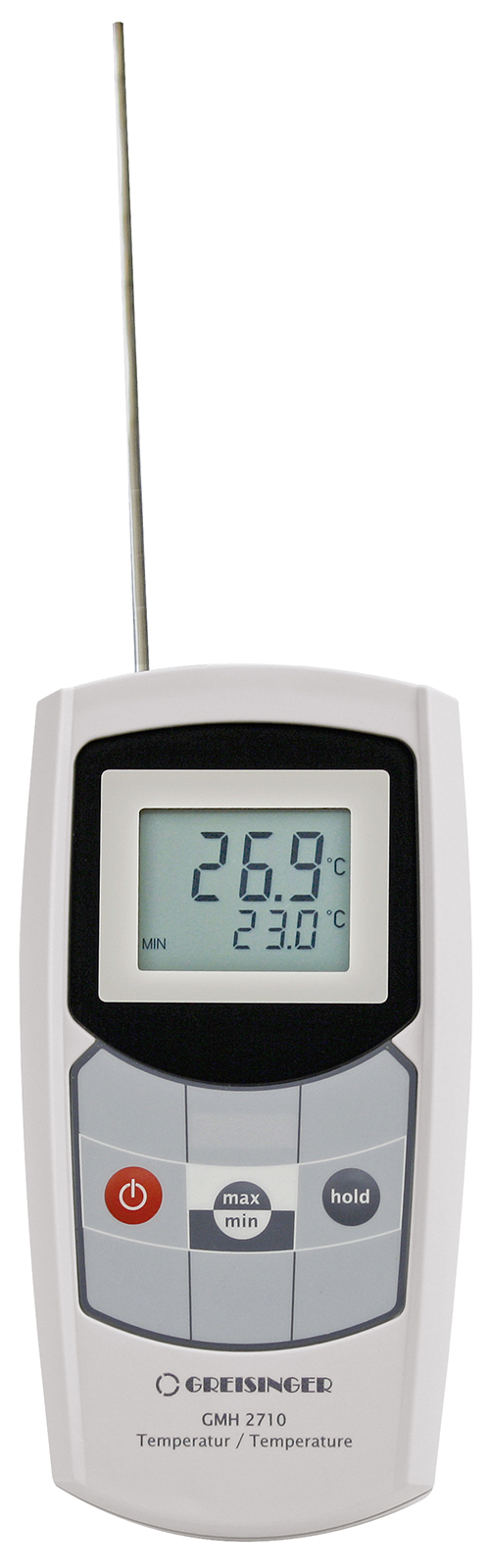 Digitalthermometer Bratenthermometer mit Tauchfühler Greisinger G 1710 ORIGINAL 